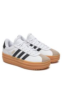 Adidas - adidas Sneakersy VL Court Bold Lifestyle JP5074 Biały. Kolor: biały. Materiał: skóra