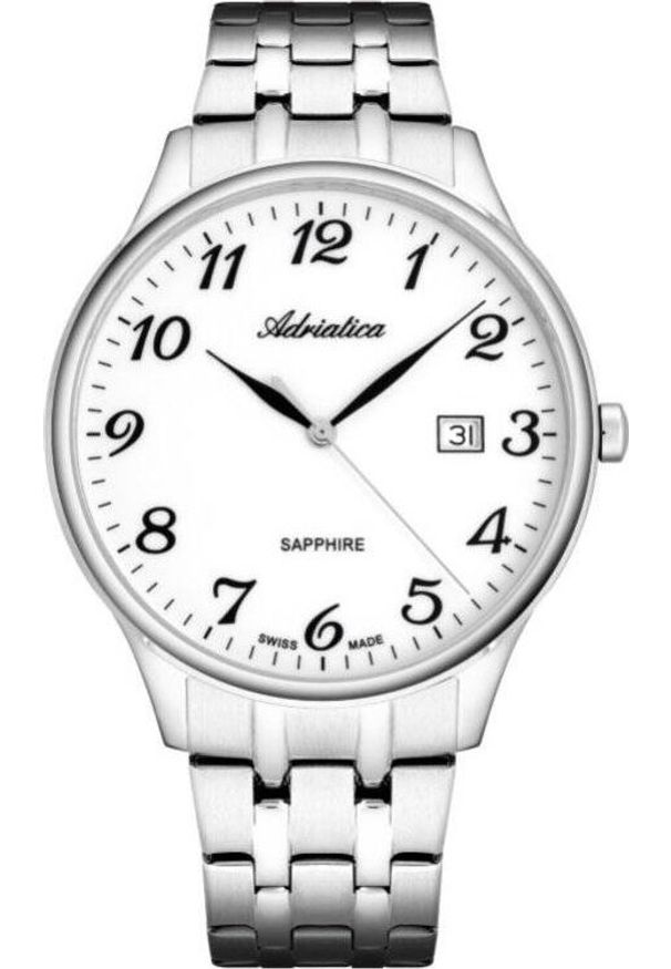Zegarek Adriatica Zegarek Adriatica A1300.5123Q męski klasyczny szwajcarski .. Styl: klasyczny
