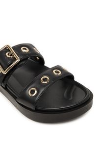 Inuikii Klapki Tilda Buckle 1004.003.0631 Czarny. Kolor: czarny. Materiał: skóra #4