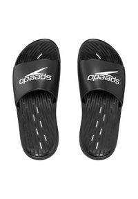 Klapki basenowe antypoślizgowe męskie Speedo Slide. Kolor: czarny, wielokolorowy, biały. Styl: sportowy #1