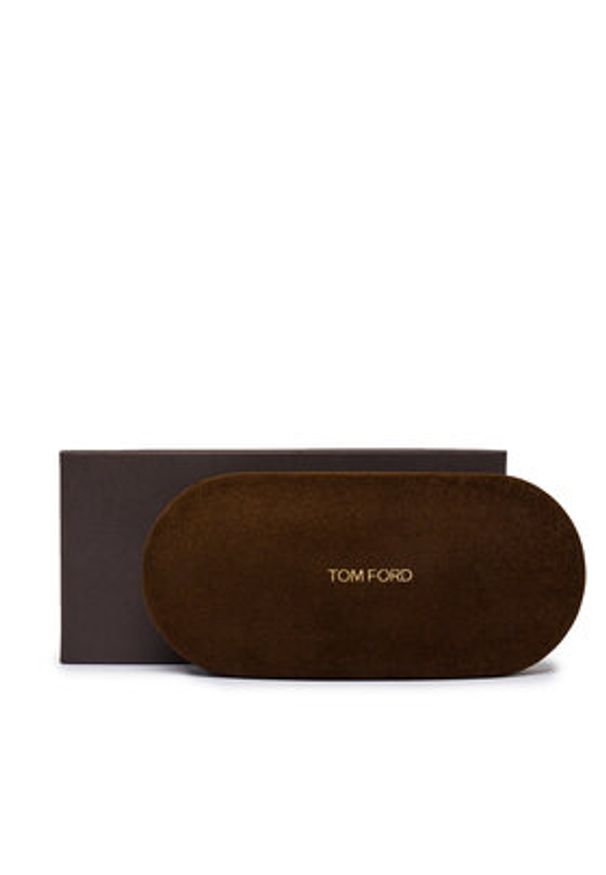 Tom Ford Okulary przeciwsłoneczne Achilles FT1182 01A Czarny. Kolor: czarny