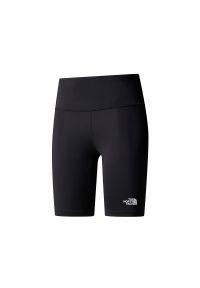 Spodenki damskie The North Face Flex 8in Tight 0A8BRVJK31 - czarne. Kolor: czarny. Materiał: poliester, elastan. Długość: krótkie. Sport: fitness, turystyka piesza #1