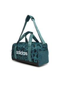 Adidas - adidas Torba Linear Graphic Duffel Small JW8666 Kolorowy. Materiał: materiał. Wzór: kolorowy #4