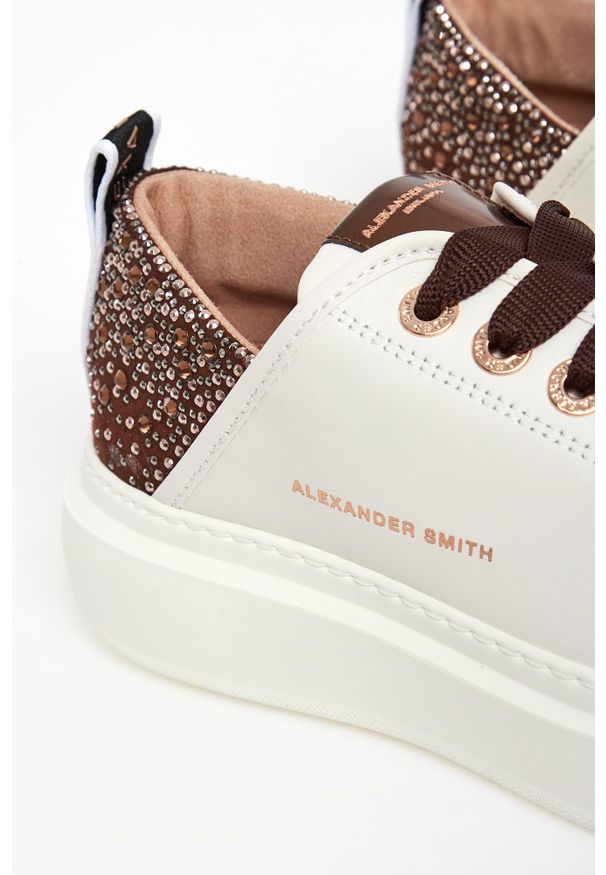 Alexander Smith - Sneakersy damskie skórzane Wembley ALEXANDER SMITH. Materiał: skóra