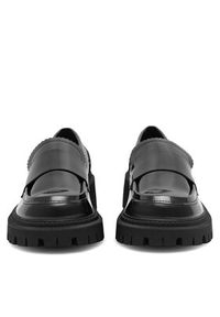 DeeZee Loafersy H101201-01 Czarny. Kolor: czarny