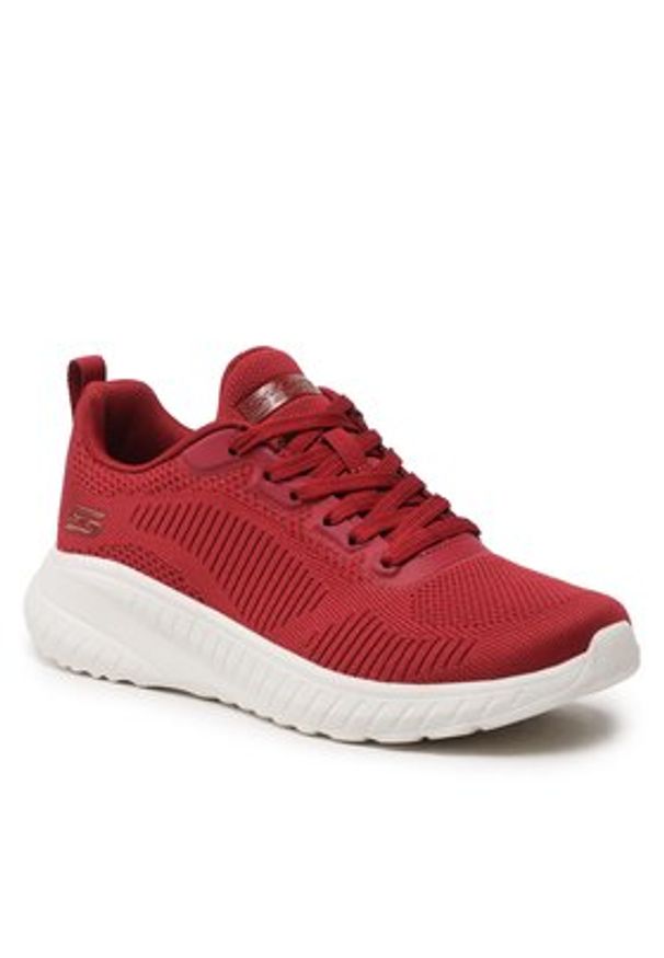 skechers - Skechers Sneakersy BOBS SPORT Face Off 117209/RED Czerwony. Kolor: czerwony. Materiał: mesh, materiał. Model: Skechers Sport