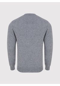 Pako Lorente - PAKO LORENTE – Sweter męski rozpinany w szarym kolorze. Kolor: szary, niebieski. Materiał: wełna, poliamid, bawełna. Sezon: jesień #5