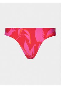 Seafolly Dół od bikini Birds Of Paradise 40426-103 Kolorowy. Kolor: czerwony. Materiał: syntetyk. Wzór: kolorowy