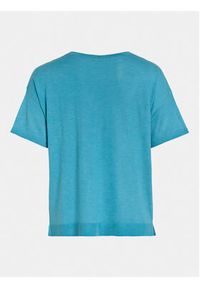 Vila T-Shirt Abella 14089540 Niebieski Relaxed Fit. Kolor: niebieski. Materiał: syntetyk