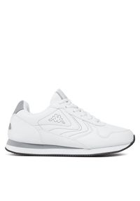 Kappa Sneakersy Logo Feeve 351G1WW Biały. Kolor: biały. Materiał: skóra