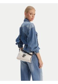 TOMMY HILFIGER - Tommy Hilfiger Torebka Th Elevated Nylon Mini Crossover AW0AW18623 Écru. Kolor: kremowy. Materiał: skórzane #1