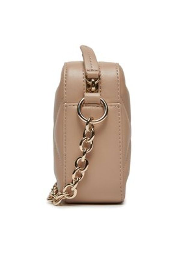 DKNY Torebka Crosstown Camera Bag R33EKY48 Beżowy. Kolor: beżowy. Materiał: skórzane