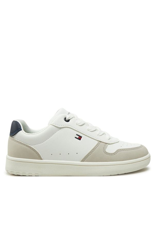 TOMMY HILFIGER - Sneakersy Tommy Hilfiger. Kolor: biały