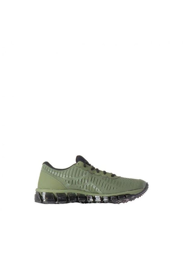 Buty do chodzenia dla dzieci Asics Gel Quantum 360. Kolor: zielony. Materiał: materiał, syntetyk. Szerokość cholewki: normalna. Sport: bieganie, turystyka piesza