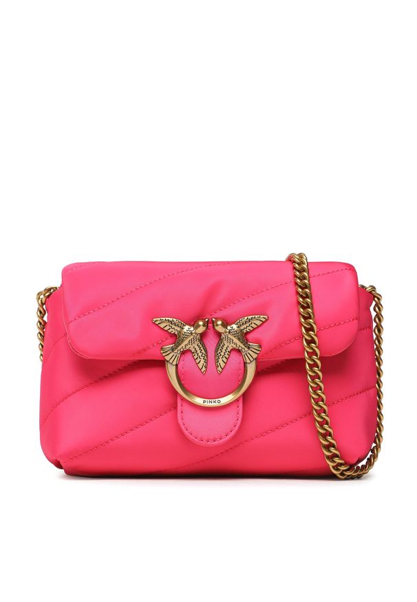 Torebka Pinko Love Baby Puff C PE 23 PLTT 100040 A0MT Pink Pinko N17Q. Kolor: różowy