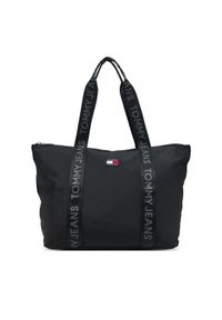 Tommy Jeans Torebka Tjw Ess Daily Tote AW0AW17389 Czarny. Kolor: czarny