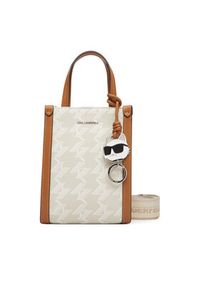 Karl Lagerfeld - KARL LAGERFELD Torebka B3W30139 Kremowy. Kolor: kremowy. Materiał: skórzane #3