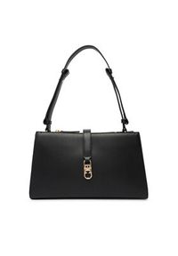 TOMMY HILFIGER - Tommy Hilfiger Torebka Th Libre Shoulder Bag AW0AW17718 Czarny. Kolor: czarny. Materiał: skórzane #3