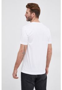 Boss T-shirt BOSS ATHLEISURE (2-pack) męski kolor biały gładki. Okazja: na co dzień. Kolor: biały. Materiał: dzianina, poliester. Wzór: gładki. Styl: casual