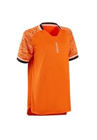 IMVISO - Koszulka piłkarska halowa dla dzieci Imviso. Kolor: pomarańczowy, wielokolorowy, żółty. Materiał: materiał. Sport: piłka nożna #1