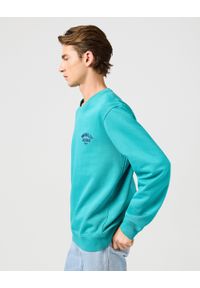 Wrangler - WRANGLER MĘSKA BLUZA WRANGLER SMALL LOGO CREW LATIGO BAY 112364095 #4