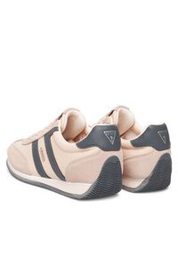 Guess Sneakersy FLTSAP LEA12 Różowy. Kolor: różowy. Materiał: skóra