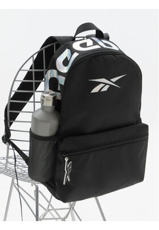 Reebok Plecak RBK-B-007-CCC Czarny. Kolor: czarny. Materiał: materiał