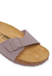 Birkenstock Klapki Madrid 1031464 Fioletowy. Kolor: fioletowy. Materiał: skóra #5
