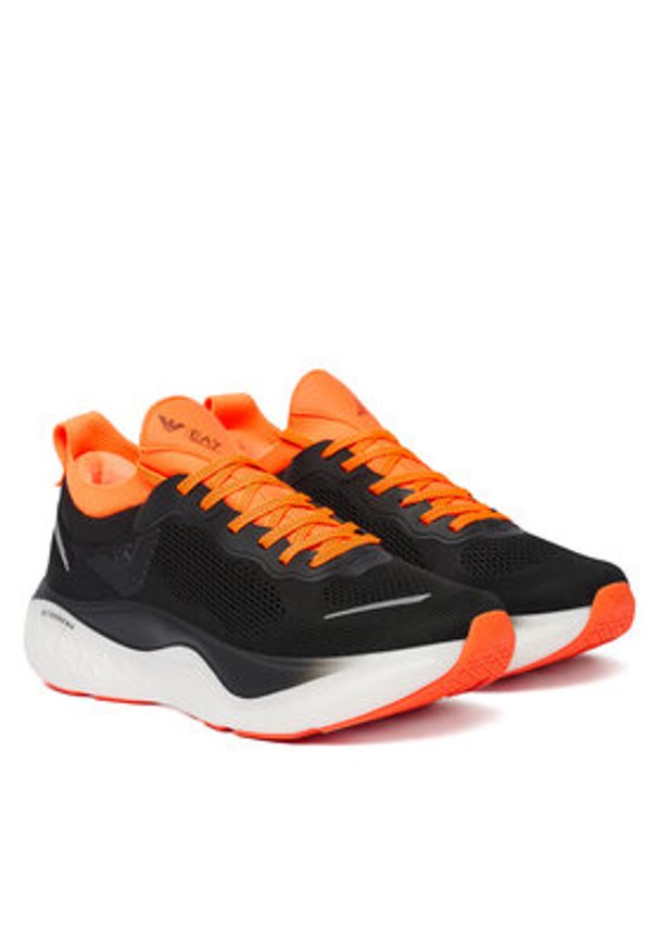 EA7 Emporio Armani Sneakersy X8X246 XK443 MZ611 Czarny. Kolor: czarny. Materiał: materiał