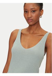 Vero Moda Top New Lex Sun 10281877 Zielony Regular Fit. Kolor: zielony. Materiał: wiskoza