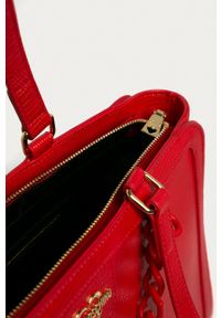 Love Moschino - Torebka. Kolor: czerwony. Rodzaj torebki: na ramię #4