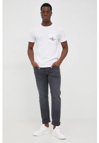Calvin Klein Jeans jeansy J30J321606.9BYY męskie. Kolor: szary #3
