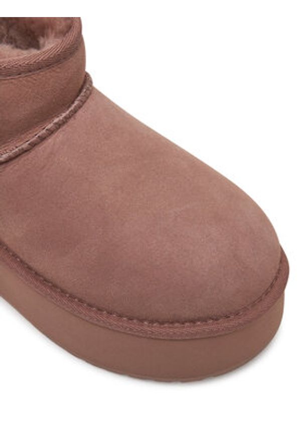 EMU Australia Śniegowce Stinger Micro Flatform W13082 Różowy. Kolor: różowy. Materiał: skóra