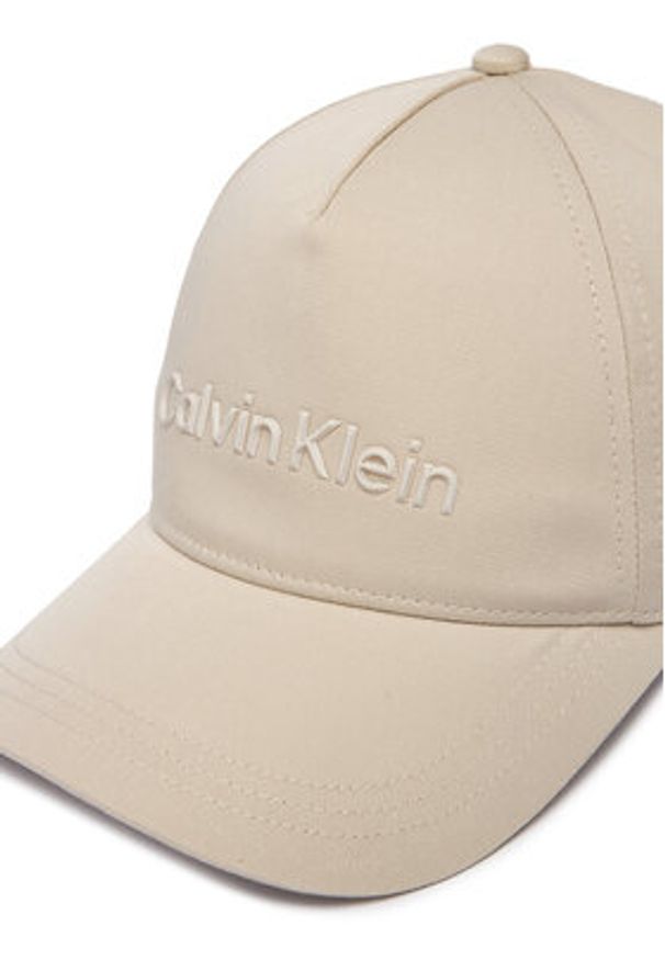 Calvin Klein Czapka z daszkiem K50K511987 Écru. Materiał: bawełna