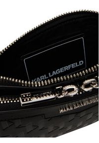 Karl Lagerfeld - KARL LAGERFELD Saszetka nerka A1M30004 Czarny. Kolor: czarny. Materiał: skóra #3