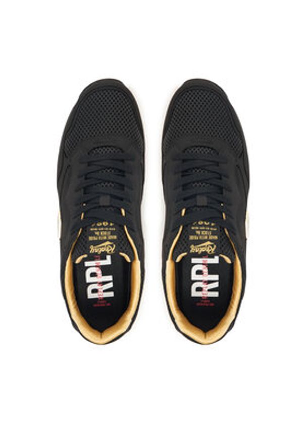 Replay - REPLAY Sneakersy GMS68 .000.C0115S Czarny. Kolor: czarny. Materiał: materiał