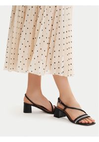 Nine West Sandały EO-LS505187-13 Czarny. Kolor: czarny. Materiał: skóra #1