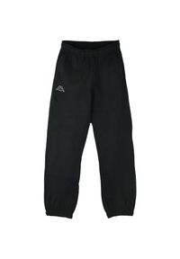 Kappa - Spodnie sportowe chłopięce Kids Pants. Kolor: czarny. Materiał: bawełna, poliester #1
