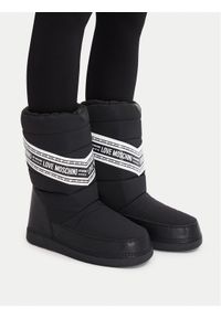 Love Moschino - LOVE MOSCHINO Śniegowce JA24162G1NISB000 Czarny. Kolor: czarny. Materiał: materiał #1