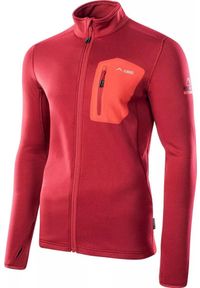 Bluza sportowa męska Elbrus EMINO POLARTEC. Kolor: czerwony