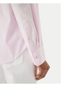 TOMMY HILFIGER - Tommy Hilfiger Koszula WW0WW47169 Różowy Regular Fit. Kolor: różowy. Materiał: bawełna #5