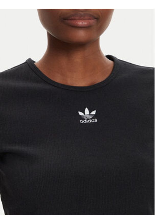 Adidas - adidas T-Shirt Essentials II8057 Czarny Slim Fit. Kolor: czarny. Materiał: bawełna