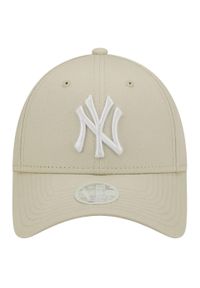 Czapka z daszkiem damska New Era wmns 9FORTY New York Yankees Cap. Kolor: beżowy