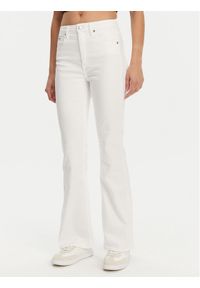 Calvin Klein Jeans Jeansy J20J225511 Biały Bootcut Fit. Kolor: biały #1