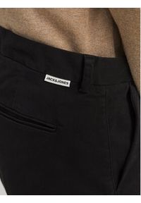 Jack & Jones Chinosy Kane 12268490 Czarny Regular Fit. Kolor: czarny. Materiał: bawełna #8