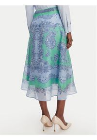 Hale bob - Hale Bob Spódnica midi Winslow 61LU440A Zielony Regular Fit. Kolor: zielony. Materiał: len #4