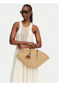 MICHAEL Michael Kors Torebka Isa 30S6S9FT1W Beżowy. Kolor: beżowy #1