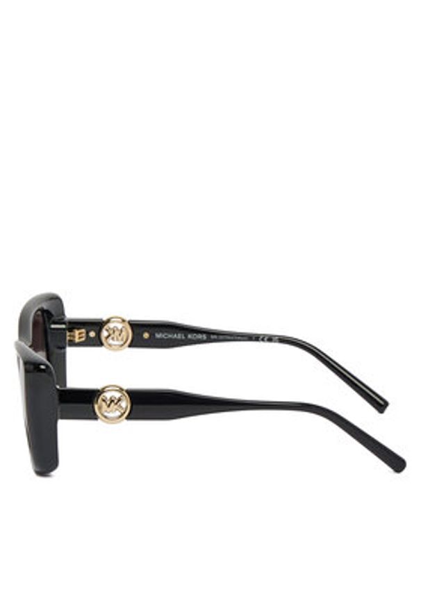 MICHAEL Michael Kors Okulary przeciwsłoneczne 0MK2270U 30058G Czarny. Kolor: czarny