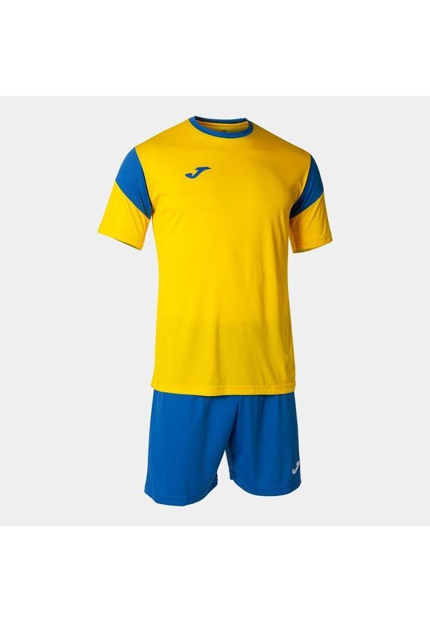 Zestaw piłkarski męski Joma Phoenix. Kolor: wielokolorowy, niebieski, żółty. Sport: piłka nożna