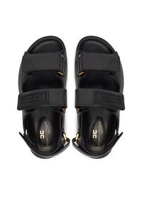 Elisabetta Franchi Sandały SA-14C-52E2-V580 Czarny. Kolor: czarny. Materiał: skóra #6